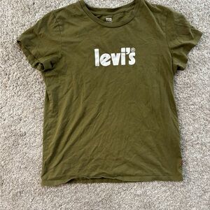 Women’s Levi's Army Green Tee